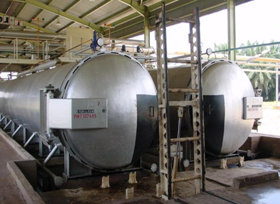 Continuous sterilizer of palm oil mill