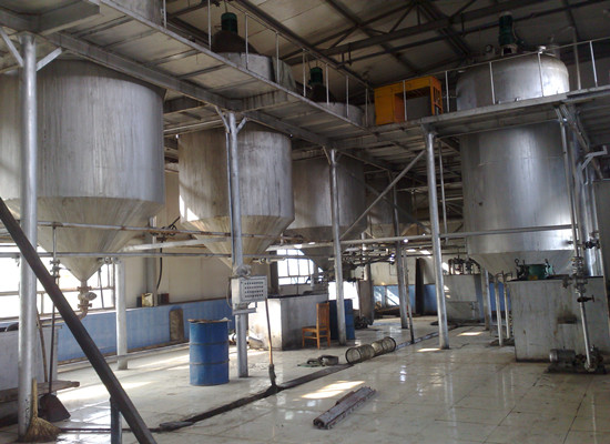 1-20TPD batch palm oil refinery machine