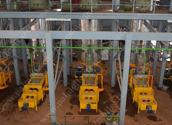 FFB palm fruit oil processing plant in China