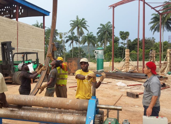 Installation of palm kernel oil extraction plant in Ondo, Nigeria