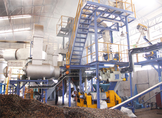 New technology 5TPH palm oil making machine installed in Tainland