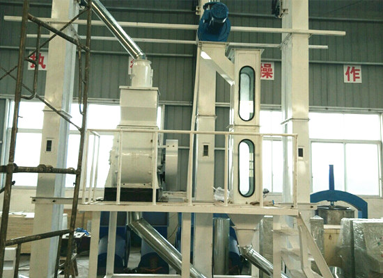 Palm kernel crusher and separator