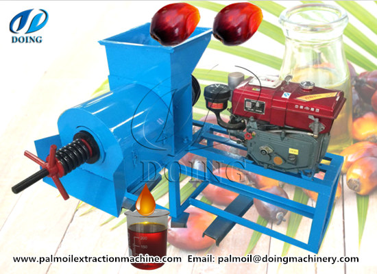 Palm oil screw press machine