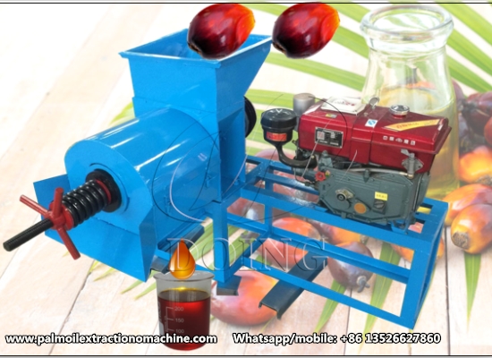 What are the advantages of diesel palm oil presser compared to motor palm oil presser?