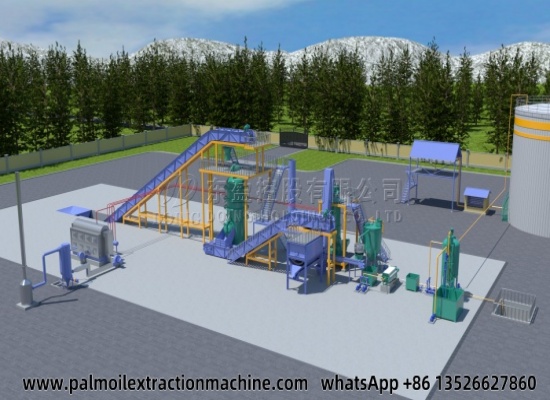 Automated Small Palm Oil Production Line: Africa's Efficiency-Boosting Solution!