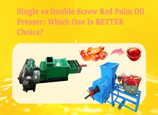 Introduction video of single screw and double screw palm oil presser (Option 1)