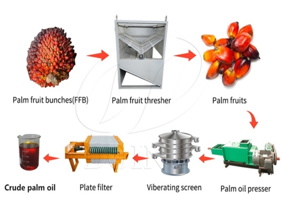 Henan Glory 1T/H Plug-and-Play Palm Oil Press Unit