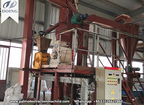 Palm kernel crushing and separating machine project in Sierra Leone