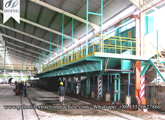 Palm oil mill processing plant