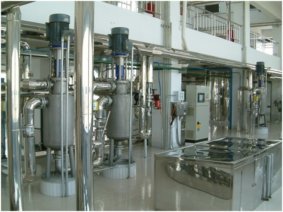 Palm oil refining machine