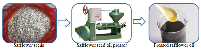 Safflower Oil expeller machine