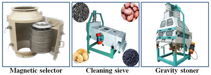 Palm number cleaning machine