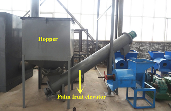 0.5t/h palm oil production process