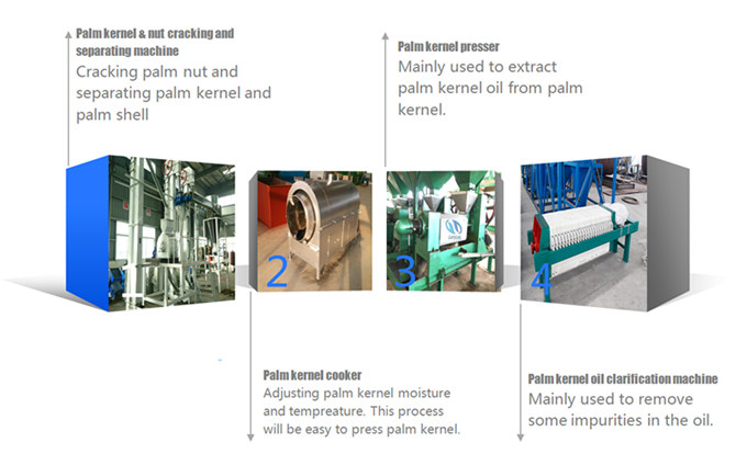palm kernel oil pressing process