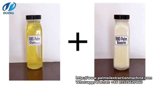 Palm olein and Palm stearin