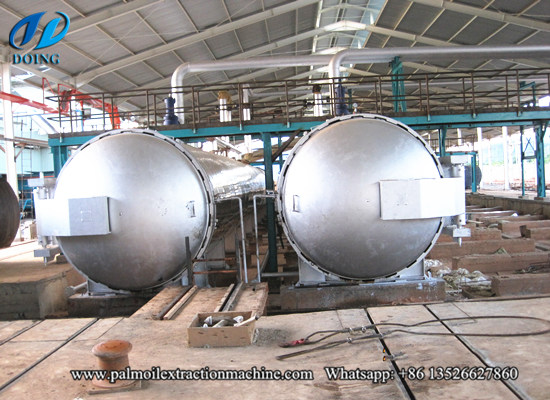 palm oil manufacturing process machinery