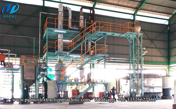 palm oil refinery plant  