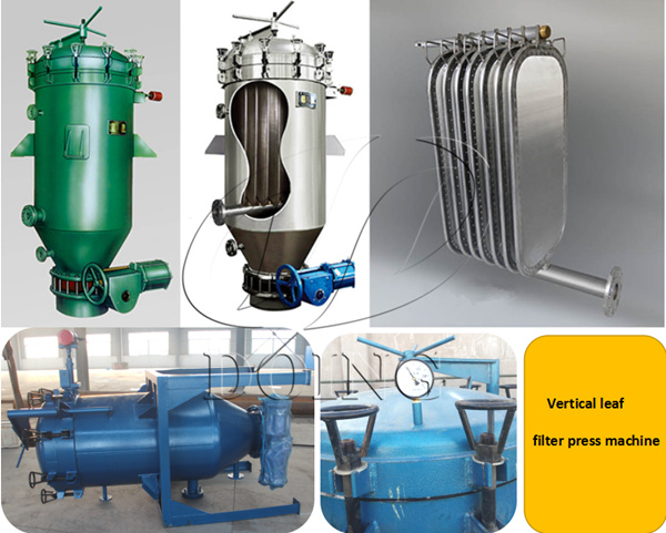 Rough Palm Oil Pressure Filter