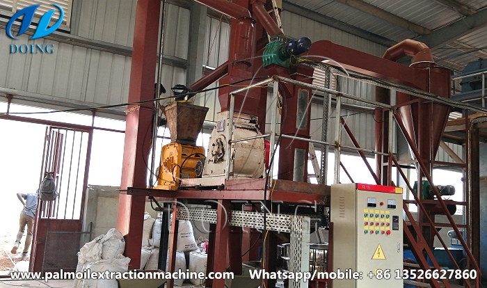palm kernel crushing and separating machine