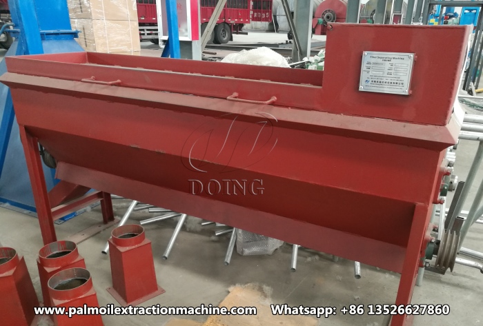 Palm nuts and fibers Separating machine