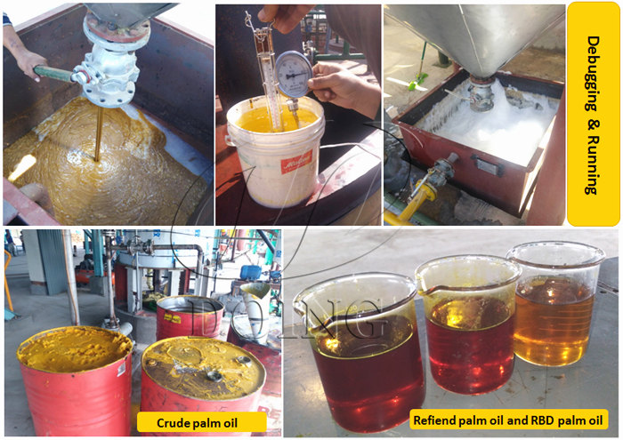 Palm Oil Refining Plant