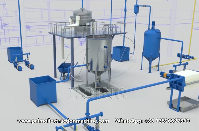 palm oil filter machine