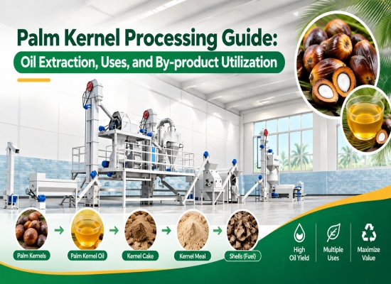 Palm Kernel Oil Processing Guide: Oil Extraction, Uses, and By-product Utilization