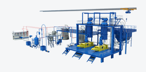 Machine de traitement de l'huile de palme