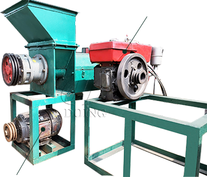 Double Screw Palm Oil Press Machine