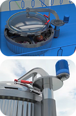 Small steam sterilization tank