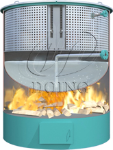 Small palm fruit steam sterilizer machine