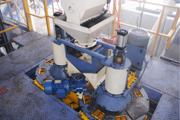 crushing section