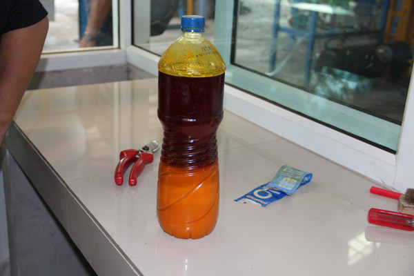 crude palm oil