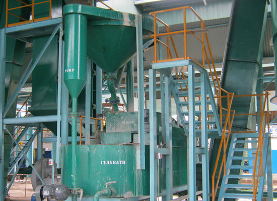 Palm kernel & nut separation station