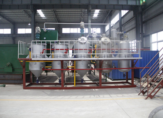 Intermittent palm oil refining equipment