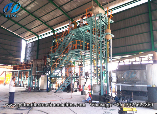 5tpd palm oil physical refinery plant in Indonesia