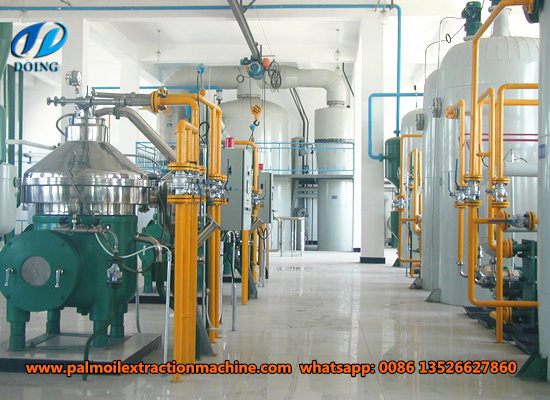 100tpd palm oil refining machine