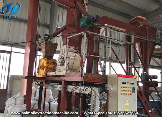 Palm kernel crushing and separating machine project in Sierra Leone