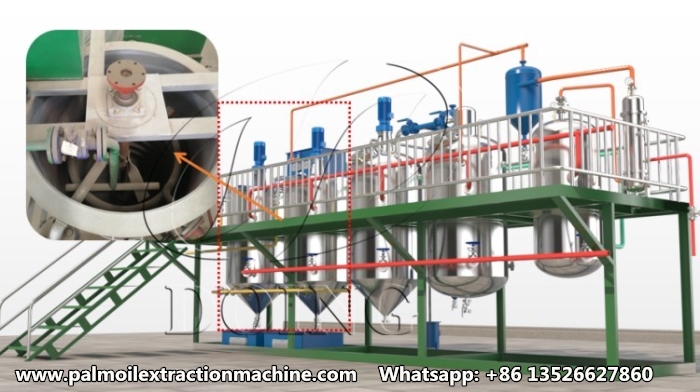 palm oil refining machine