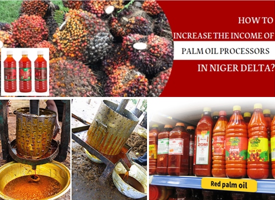 How to increase the income of palm oil processors in the Niger Delta?