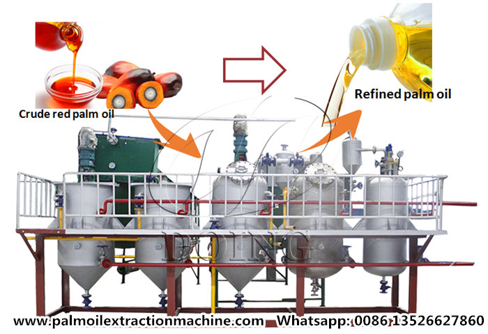 palm oil refining plant