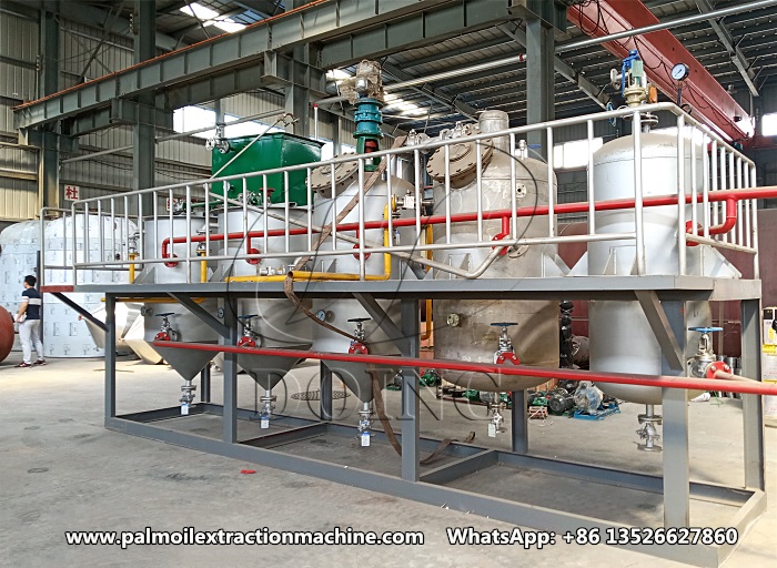 small scale palm kernel oil refining machine
