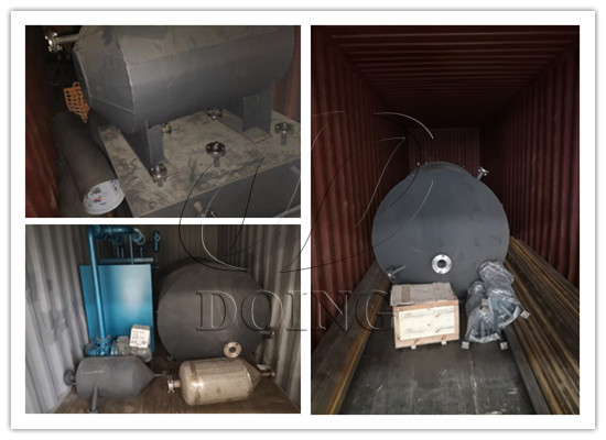 The 5tpd cooking oil refinery plant and laboratory equipment purchased by an Ethiopian customer have been delivered