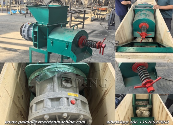 Successful Shipment of a Single Screw Palm Oil Presser to Liberia