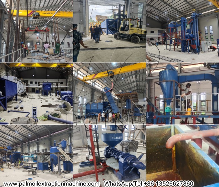 the installation of palm oil and palm kernel oil processing machines.jpg