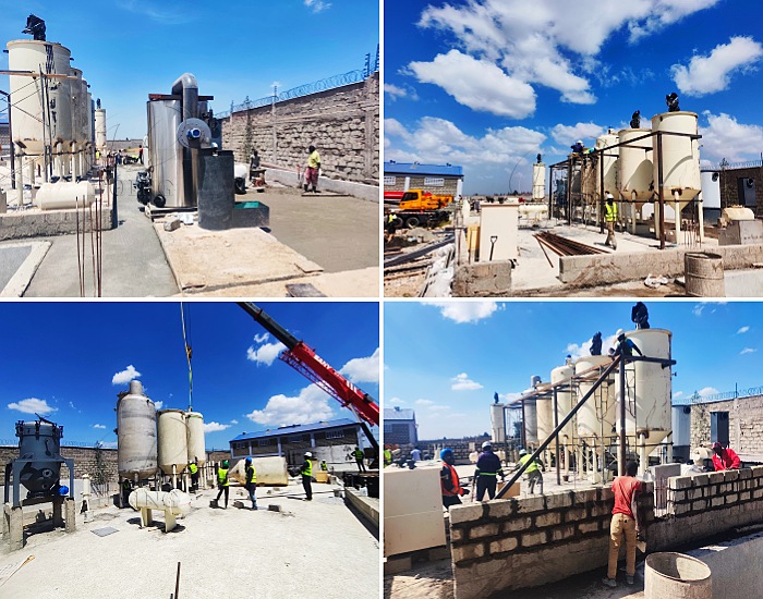 palm oil refinery and fractionation