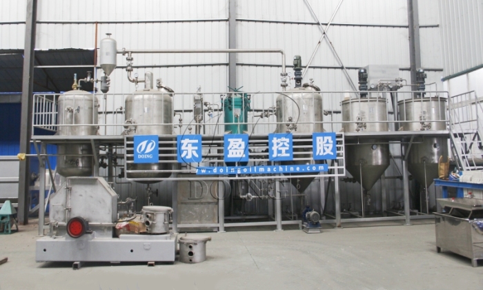 1tpd palm oil refinery machine