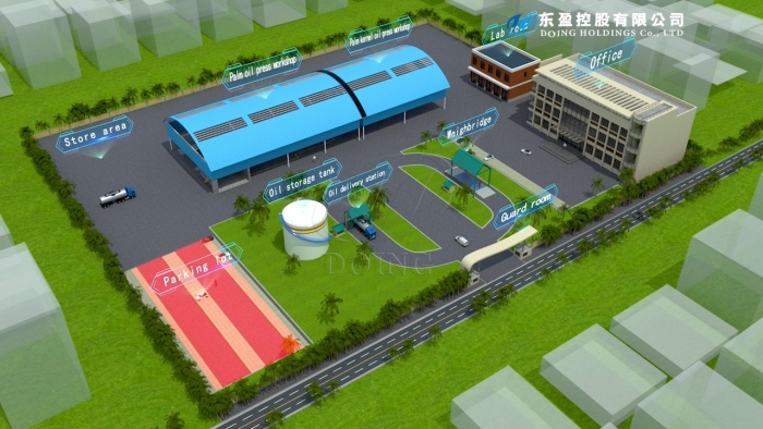 palm kernel oil processing plant