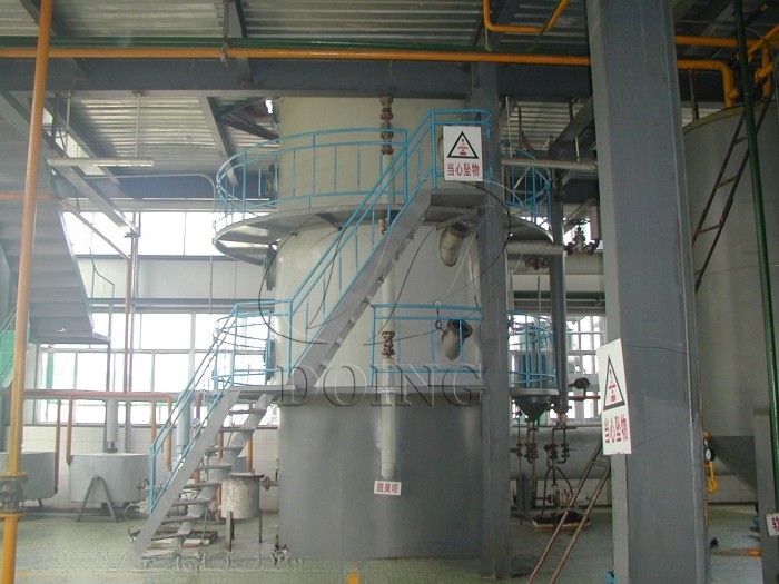 Deodorization tower in continuous palm oil refining equipment