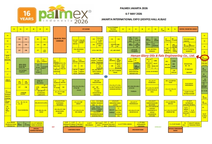 Henan Glory Company exhibition booth